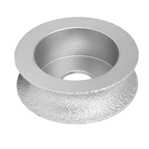 Hocheffizienz Geflochtenes Diamant-Schleifrad 7,3 Cm für Steinkeramikglas-langlebiges Schleifwerkzeug für Quarzmarmorgranit mit Konkaven Design (Konkave Schleifscheibe 1.0) (Konkave Schleifscheibe von ZASCHMOY