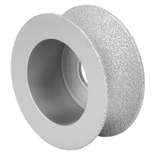 Hocheffizienz Geflochtenes Diamant-Schleifrad 7,3 Cm für Steinkeramikglas-langlebiges Schleifwerkzeug für Quarzmarmorgranit mit Konkaven Design (Konkave Schleifscheibe 1.0) (Konkave Schleifscheibe von ZASCHMOY