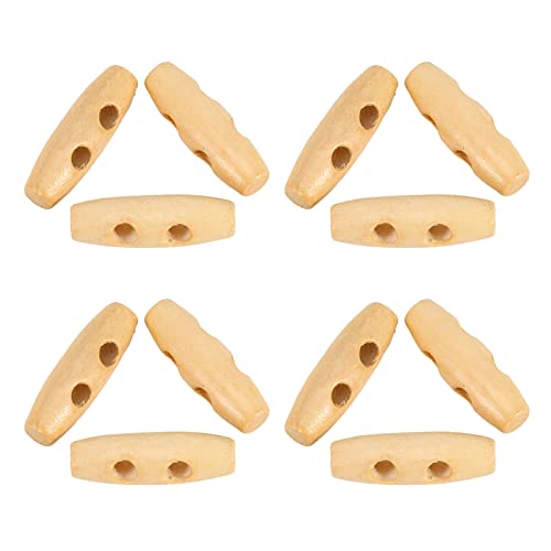 Langlebige Holzknöpfe Zum Nähen und Stricken - 50pcs 30 Mm Hornförmige Umschaltungsdesign Umweltfreundliche Mantelknöpfe - für Kleidung und Bastelprojekte Langlebige Holzknöpfe Zum Nähen und Stricken - 50pcs 30 Mm Hornförmige Umschaltungsdesign Umweltfreundliche Mantelknöpfe - für Kleidung und Bastelprojekte von ZASCHMOY