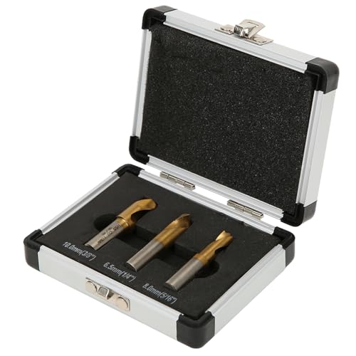 Premium Cobalt Spot Schweißschneider Kit 3-teiliger Set Umfasst 1/4in 5/16in 3/8-Zoll-Bohrerbits Langlebige HSS-CO Ideal für Metallplatten und Blechtrennung von ZASCHMOY