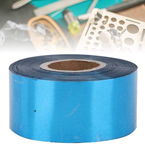Premium Gold Hot Stamping Foil Paper für -Dekoration und Verpackung | 3 Cm Breite 120 Meter Roll | Ideal für Geschenkboxen Ledertuch und Mehr (GOLD) (GREEN) (Rot) (BLACK) (WHITE) (BLUE) von ZASCHMOY