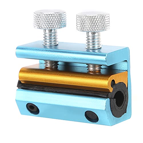 Qualitätsdoppelkabel-Motorrad-Schmiermittel-Schmiermittel-Werkzeug Aluminiumgummi für Langlebige Rostfreie Schmierung Schwarzes Goldzubehör (Blaues Gold) von ZASCHMOY