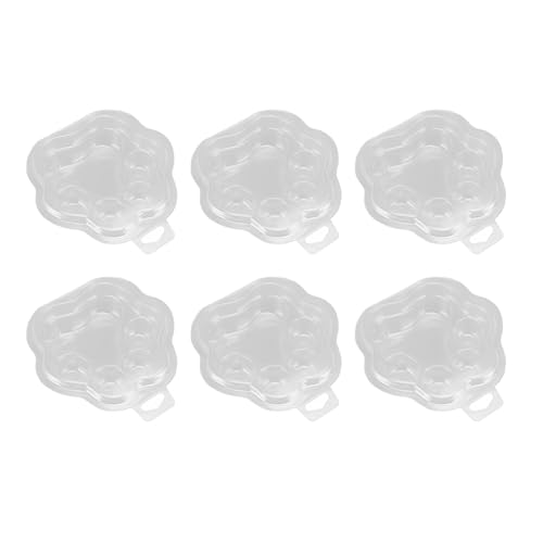 ZASCHMOY 25pcs Katzenkrallenwachsschmelzbehälter Set | Klares Haustier Leeres Wachsschmelzschale | DIY -Pralinen, Dochlose Kerzen und Seife Machen - Jeweils 1,5 Oz von ZASCHMOY