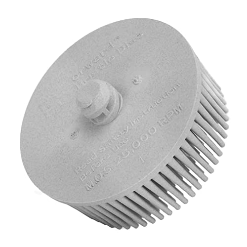 ZASCHMOY Abrasive 2-Zoll-Borstenscheibenkörnchen Zur Effizienten Entfernung von Beschichtungen mit Schaftbefestigung, Ideal für Metallrost und Grat Entfernung-grüne, Hochgeschwind von ZASCHMOY