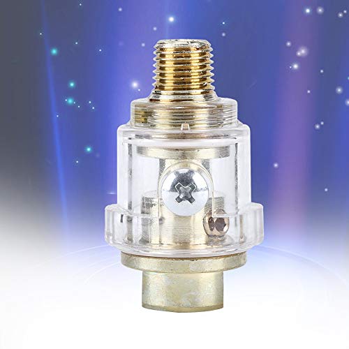 ZASCHMOY Automatischer Schmiermittel -Inline -Öl für Pneumatische Werkzeuge 1/4" Metallkonstruktion mit Transparentem Reservoir, Kompatibel mit Luftkompressorrohr und Luftschlauch Kompatibel ZASCHMOY Automatischer Schmiermittel -Inline -Öl für Pneumatische Werkzeuge 1/4" Metallkonstruktion mit Transparentem Reservoir, Kompatibel mit Luftkompressorrohr und Luftschlauch Kompatibel von ZASCHMOY