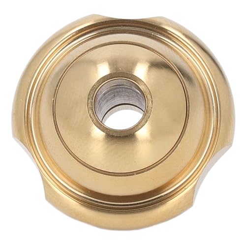 ZASCHMOY Edelstahlkabel Lanyard Perlen Fingerspielzeug - Spannungsabbau -Unterhaltungsspielzeug mit Stillem Lager für Verstärkte Konzentration Silber, 25 Mm Größe (GOLD) von ZASCHMOY