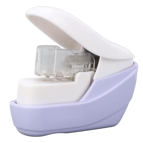 ZASCHMOY Effizienter Hefelloser Hefter Handpresse Crimper für 4 Seiten Papierbindung in Lila - Ideal für Heim-, Schule und Bürogebrauch ZASCHMOY Effizienter Hefelloser Hefter Handpresse Crimper für 4 Seiten Papierbindung in Lila - Ideal für Heim-, Schule und Bürogebrauch von ZASCHMOY