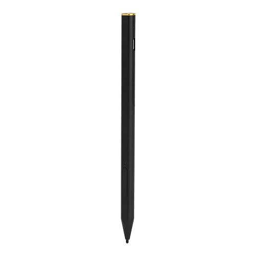 ZASCHMOY MPP2.0 Magnetischer Stiftstift mit 4096 Druckniveaus für Neid 17, Pavillon X360, Gespenst und - Silber -Aluminiumlegierung (BLACK) von ZASCHMOY