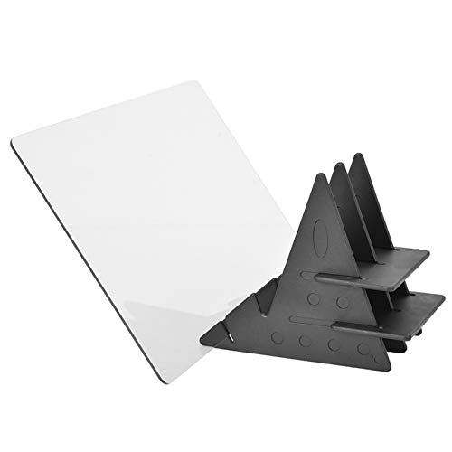 ZASCHMOY Spiegelscheibenschablone mit Telefondimmen für Künstler - Light Box Tracing Board Zum Skizzieren - Reflexionsscheibe mit Einstellbaren Klammern ZASCHMOY Spiegelscheibenschablone mit Telefondimmen für Künstler - Light Box Tracing Board Zum Skizzieren - Reflexionsscheibe mit Einstellbaren Klammern von ZASCHMOY