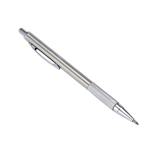 ZAWELIYO Glasschneider, Schneidewerkzeug, Wolframstahl, Anreißnadel, Glasschneider, Metallschneider, Buchstabenstift, Schneidewerkzeug (Silber) von ZAWELIYO