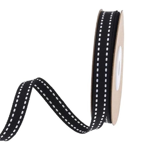 ZAWR 10 Yards 10 mm Bastelgarn, bedrucktes Satin-Ripsband, DIY-Nähzubehör, Geschenkpapier, Gurtband, Weihnachts- und Hochzeitsdekoration ZAWR 10 Yards 10 mm Bastelgarn, bedrucktes Satin-Ripsband, DIY-Nähzubehör, Geschenkpapier, Gurtband, Weihnachts- und Hochzeitsdekoration von ZAWR