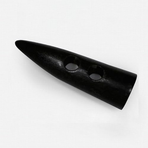 ZAZUZU Knebelknöpfe aus echtem Horn, 2 / 4 / 6 Stück, 45 / 55 mm, Zahnform, 2 Löcher, große Olivenform, Büffelhorn, Mantelknöpfe zum Nähen, Stricken, Graben ZAZUZU Knebelknöpfe aus echtem Horn, 2 / 4 / 6 Stück, 45 / 55 mm, Zahnform, 2 Löcher, große Olivenform, Büffelhorn, Mantelknöpfe zum Nähen, Stricken, Graben von ZAZUZU