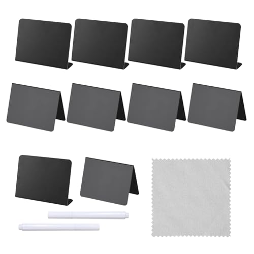 10 Stück Preisschilder, 2 Stifte, 1 Lappen, Löschbare Preisschilder, V-Förmige, L-Förmige Preisschilder, Mini-Nachrichtentafel, Produktpreisschilder, Tischtafel 10 Stück Preisschilder, 2 Stifte, 1 Lappen, Löschbare Preisschilder, V-Förmige, L-Förmige Preisschilder, Mini-Nachrichtentafel, Produktpreisschilder, Tischtafel von ZBHDEYG