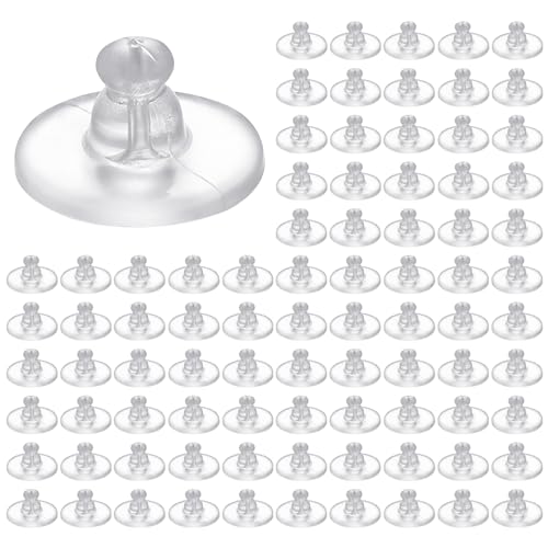 100 stück Ohrringschnalle, Ohrringrückensilikon, Ohrringsilikonstopfen, Ohrringstopfen Ersatzteile, kleiner Silikonstopfen, Ohrringverbindungsschnalle 100 stück Ohrringschnalle, Ohrringrückensilikon, Ohrringsilikonstopfen, Ohrringstopfen Ersatzteile, kleiner Silikonstopfen, Ohrringverbindungsschnalle von ZBHDEYG