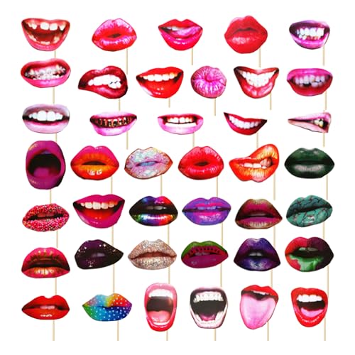 2 Sätze lustiger Requisiten, Party-Requisiten, Geburtstagszubehör, Partyzubehör für Erwachsene, Fotokabinen-Requisiten, Party-Fotokabinen-Zubehör, Fotokabinen-Requisiten für Hochzeiten 2 Sätze lustiger Requisiten, Party-Requisiten, Geburtstagszubehör, Partyzubehör für Erwachsene, Fotokabinen-Requisiten, Party-Fotokabinen-Zubehör, Fotokabinen-Requisiten für Hochzeiten von ZBHDEYG