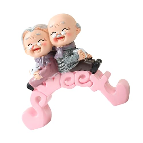 Harze Älteres Paar Tortenaufsatz Paar Miniaturfiguren Ornament Für Hochzeitstag Und Liebes Mottopartys Harze Älteres Paar Tortenaufsatz Paar Miniaturfiguren Ornament Für Hochzeitstag Und Liebes Mottopartys von ZBIianxer