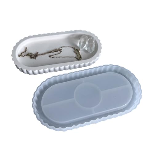 Ovale Formharzschale Silikonformen Für Kerzenhalter Schmuckschale Hausdekorationsharz Tablett Formen Für Epoxidharz Ovale Formharzschale Silikonformen Für Kerzenhalter Schmuckschale Hausdekorationsharz Tablett Formen Für Epoxidharz von ZBIianxer
