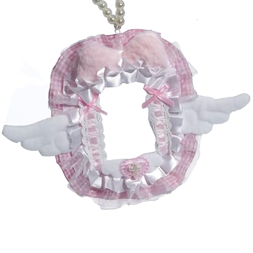 Plüschflügel Photokardhülle Mit Perlenkette Plüschkatzen Ohr Ohren Fotokarten Display Gekräuselte Spitzenverkleidung Photokardhalter Kartenhülle Plüschflügel Photokardhülle Mit Perlenkette Plüschkatzen Ohr Ohren Fotokarten Display Gekräuselte Spitzenverkleidung Photokardhalter Kartenhülle von ZBIianxer