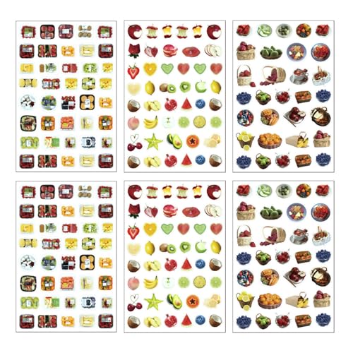 Sticker Broschüren 6 Blätter Dekorativ von ZBIianxer
