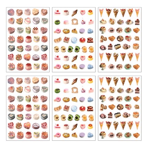Sticker Broschüren 6 Blätter Dekorativ von ZBIianxer