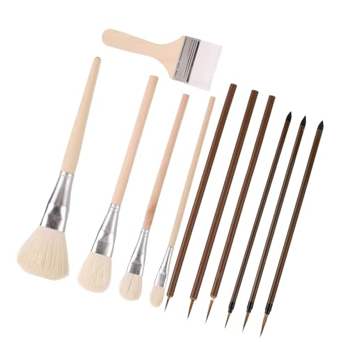 ZBIianxer 11 PCs Künstler Pinsel Art Paintbrush Set Pinsel Aquarellbürsten Keramikfarben Pinsel Zeichnen Vorräte ZBIianxer 11 PCs Künstler Pinsel Art Paintbrush Set Pinsel Aquarellbürsten Keramikfarben Pinsel Zeichnen Vorräte von ZBIianxer