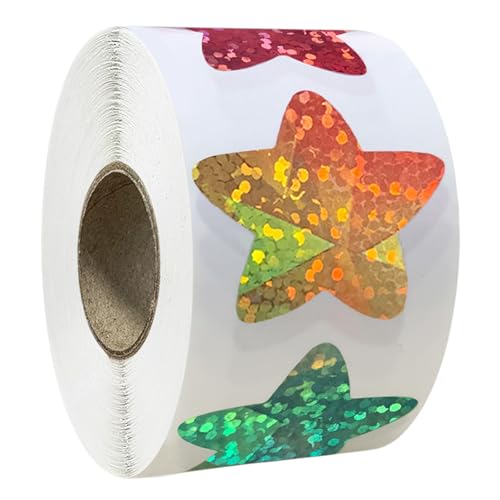 ZBIianxer 500Counts Five Spoced Star Stick Aufkleber Selbstkleber Wraping Etiketten Star Aufkleber Für Journalplaner Verpackungsdekoration ZBIianxer 500Counts Five Spoced Star Stick Aufkleber Selbstkleber Wraping Etiketten Star Aufkleber Für Journalplaner Verpackungsdekoration von ZBIianxer