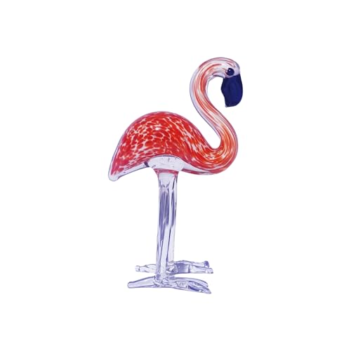 ZBIianxer Dekoratives Glas Flamingos Figur Tierskulptur Ornament Für Raffinierte Home Office Tischdisplay Oder Geschenke ZBIianxer Dekoratives Glas Flamingos Figur Tierskulptur Ornament Für Raffinierte Home Office Tischdisplay Oder Geschenke von ZBIianxer