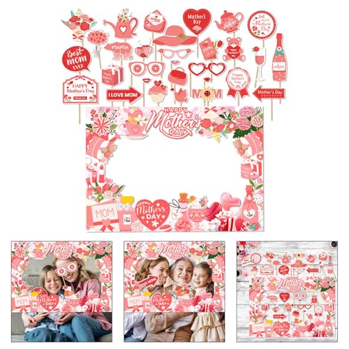 ZBIianxer Fotografie Dekoration Mit Elegantem Bilderrahmen Stilvolle Muttertagsfoto Requisiten Set Family Gathering Party Supplies ZBIianxer Fotografie Dekoration Mit Elegantem Bilderrahmen Stilvolle Muttertagsfoto Requisiten Set Family Gathering Party Supplies von ZBIianxer