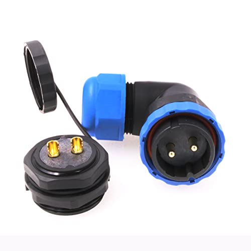 ZBLZGP Ellbogen SD28 Stecker 2pin 28mm Panel Mount IP68 Wasserdicht Rundsteckverbinder Luftfahrt Industrie Maschinen Automation Stromkabel ZBLZGP Ellbogen SD28 Stecker 2pin 28mm Panel Mount IP68 Wasserdicht Rundsteckverbinder Luftfahrt Industrie Maschinen Automation Stromkabel von ZBLZGP