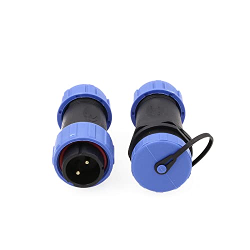 ZBLZGP HE21 2-polig Luftfahrt Rundsteckverbinder mit Industriegewinde IP68 Wasserdicht Stecker und Buchse In-Line Kabelstecker ZBLZGP HE21 2-polig Luftfahrt Rundsteckverbinder mit Industriegewinde IP68 Wasserdicht Stecker und Buchse In-Line Kabelstecker von ZBLZGP