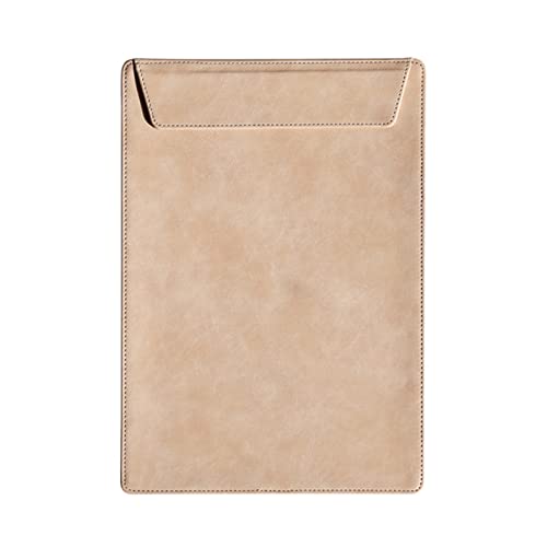 Foldover Klemmbrett Ringbuch Dokumententasche, Aktenordner Klemmbrett PU Leder A4 mit verstecktem Stift Multicolor(Pink) von ZBORAVPIX