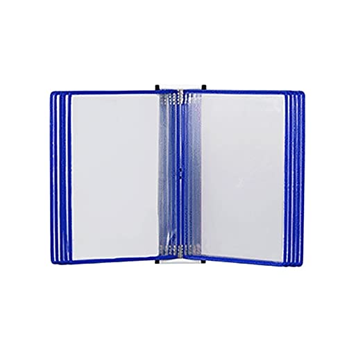 Wandmontiertes Poster Flip Book Display， A4, Wandmontierter Anzeige-Aktenhalter(Red) von ZBORAVPIX