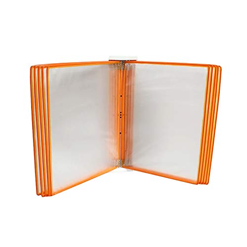 Wandmontiertes Poster Flip Book Display， Wandmontierter Aktenhalter, Wandmontierter Aktenhalter, A4-Flip-Aktenhalter, wandmontiertes magnetisches Display von ZBORAVPIX