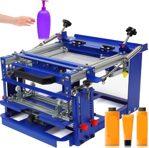 ZBORAVPIX Manueller gebogener Siebdrucker, Manueller gebogener Siebdrucker 160 x 140 mm for zylindrische und konische Gegenstände bis zu 80 mm von ZBORAVPIX