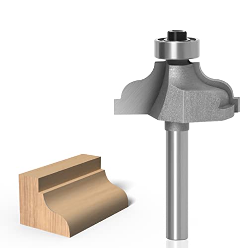 ZBORAVPIX Over Edging Router Cutter Bit, 1PC 6mm Schaft Kanten Holz Router Bit Gerade Ende Mühle Trimmer Reinigung Flush Trim Corne6X48(6X28.6) von ZBORAVPIX