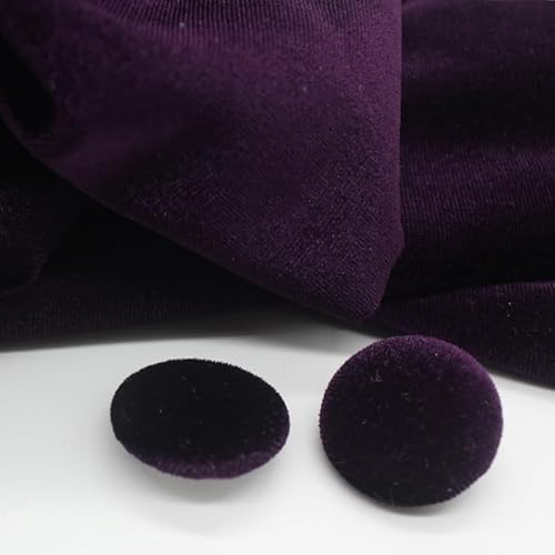 ZCHNB 10 Stück 10–28 mm goldfarbener Samt, runde Stoffknöpfe, mit Stoff überzogen, Samtknöpfe mit Metallschaft, Knöpfe für Kleidung, Basteln, Nähen ZCHNB 10 Stück 10–28 mm goldfarbener Samt, runde Stoffknöpfe, mit Stoff überzogen, Samtknöpfe mit Metallschaft, Knöpfe für Kleidung, Basteln, Nähen von ZCHNB