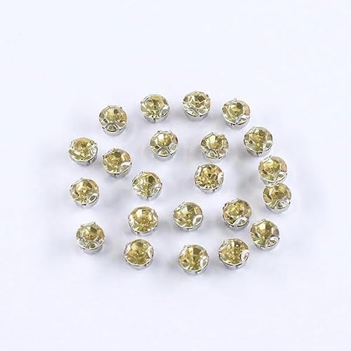 ZCSJD 3-10mm 280-2800 Stück Glasbohrer mit Einstellungen für Silberkrallen Nähen Strass Kristalle für Kleidung Hemden DIY von ZCSJD