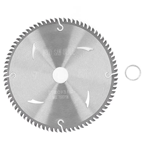 80t Circular Saw Disc | Carbidholz -Schneidscheibe für Gehrungssägen/kreisförmige Sägen/Tischsägen | Alternatives Zahndesign für schnelle und glatte Schnitte von ZCZDHNA