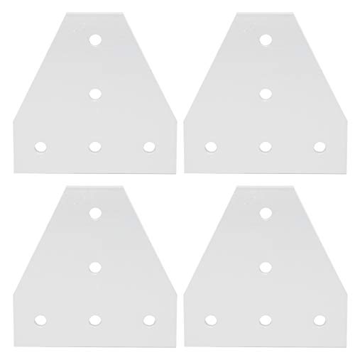 T Shape Joining Plate | 5 - Hole Aluminum Alloy Joint Bracket for 2020 3030 4040 Profiles | Industrial Frame Connector for CNC Router / 3D Printer/Robot Projects (3030T model) von ZCZDHNA