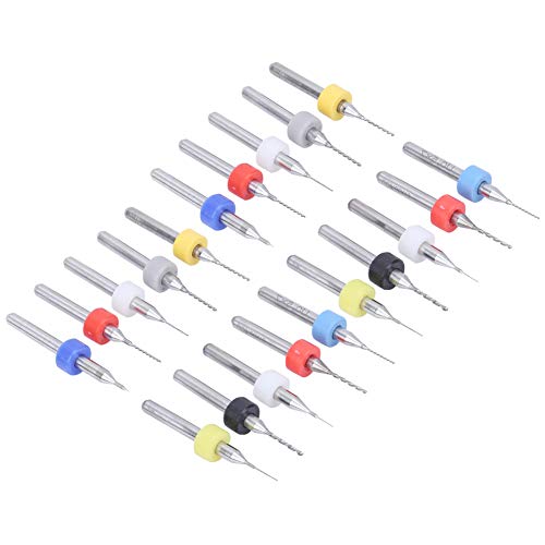 20pcs Drill Bit Set Legierschaltungsplatine Feste Schaft 0,1 Mm-1mm Zubehör 20pcs Drill Bit Set Legierschaltungsplatine Feste Schaft 0,1 Mm-1mm Zubehör von ZDETGU