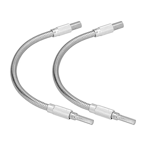2pcs Metall Flexible Welle Hex Shank Schraubendreher Bit Elektrische Bohrer Verlängerung Anschlussstange 300 Mm 2pcs Metall Flexible Welle Hex Shank Schraubendreher Bit Elektrische Bohrer Verlängerung Anschlussstange 300 Mm von ZDETGU