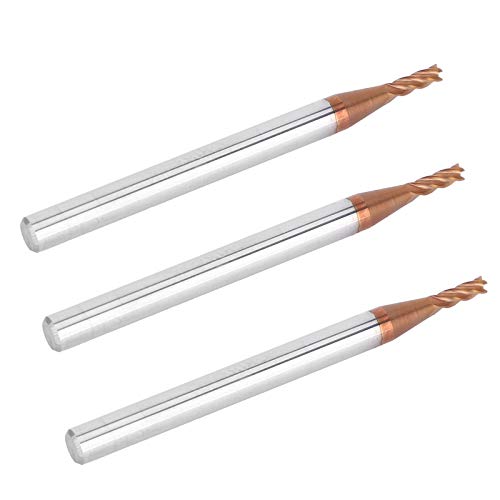 3pcs CNC Endmühle Werkzeugkarbid -Schnittwolfram -Stahl Metallbearbeitung 2 X 50 X 4t 3pcs CNC Endmühle Werkzeugkarbid -Schnittwolfram -Stahl Metallbearbeitung 2 X 50 X 4t von ZDETGU