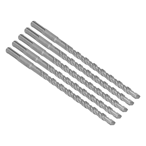 5pcs Impact -Bohrer mit Vergaserspitze Hammer Bit 2 Flötenspiralbits für Ziegelbeton 210 Mm 16mm 063in (5 mm) (6MM) (7mm) (8 mm) (10 mm) von ZDETGU