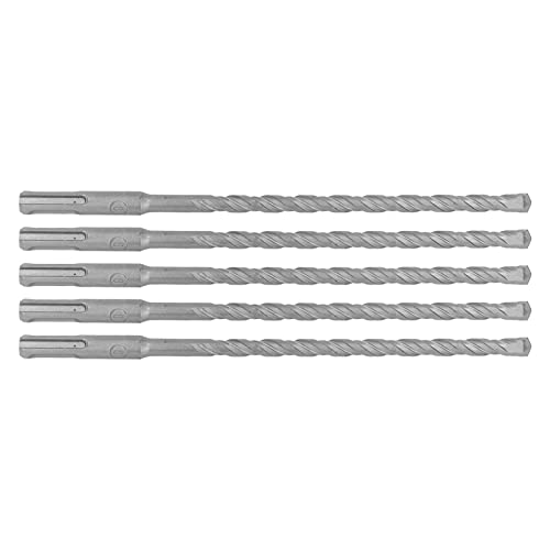 5pcs Impact -Bohrer mit Vergaserspitze Hammer Bit 2 Flötenspiralbits für Ziegelbeton 210 Mm 16mm 063in (5 mm) (6MM) (7mm) (8 mm) von ZDETGU