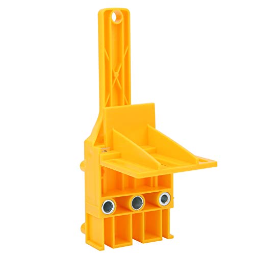8pcs/Set Holzbearbeitungsloch -Loch -Locator -Doweling -Werkzeuge für Tischlereigrau (YELLOW) von ZDETGU