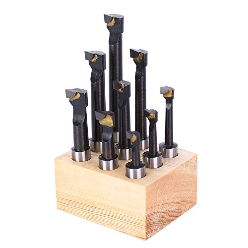 9pcs Bowl -Stange Set 12mm F1 Typ Hochgeschwindigkeit Stahl CNC -Drehwerkzeug mit der Basis 9pcs Bowl -Stange Set 12mm F1 Typ Hochgeschwindigkeit Stahl CNC -Drehwerkzeug mit der Basis von ZDETGU