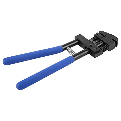 Kantensetzzange, 5-mm-Lochstanze, Hand-Joggler-Plattenbördelzange aus Chrom-Vanadium-Legierungsstahl für Blechreparaturschweißen, Leicht zu Steuernder Locher von ZDETGU