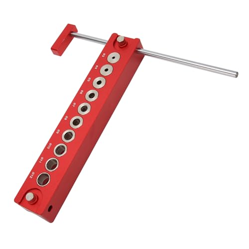 Loch Jig Holzdübel Punch -Locator 10 in 45 ° 90 ° Aluminiumlegierbohrer für Holzbearbeitung von ZDETGU