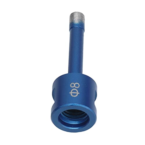 Lochöffner Gesinterte Lochsäge Bohrer für Marmorstein Weibliche Faden 6mm (8 mm) von ZDETGU