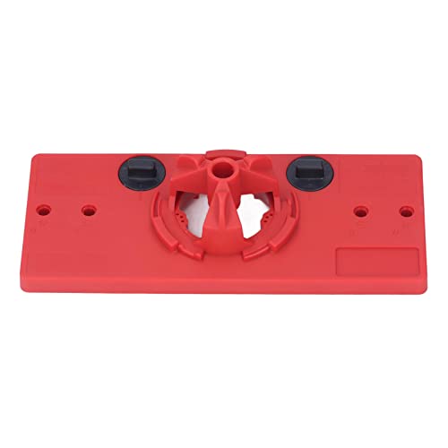 Scharnier -Loch -Sägen -Jig -Abs Scharnier Bohrlocator Positionierwerkzeug für Benchbohrer Blau (YELLOW) (Rot) von ZDETGU